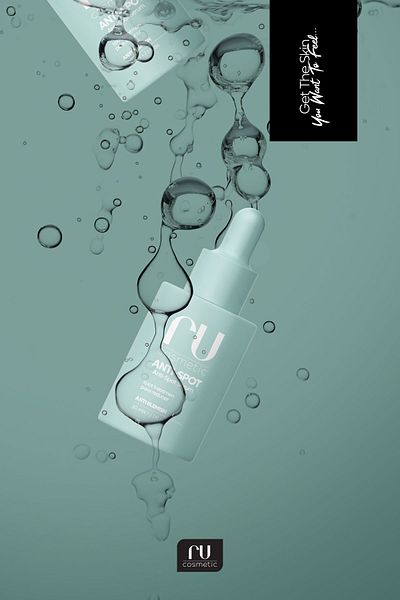 ru cosmetic Anti Spot Arbutin, Acacia Collagen, Aloevera Extract Blemish Skin Serum Skin Care 30 ml