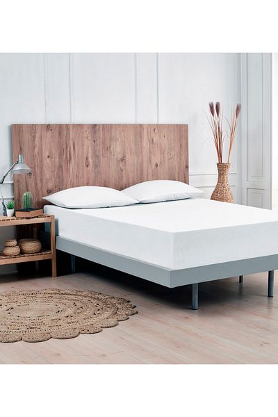 ATACA TEKSTİL Double Elastic Sheet Quality Fabric 100% Cotton, Sheet Cover Set, Breathable Fabric 160x200