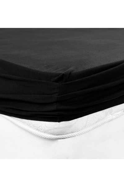 ATACA TEKSTİL Double Elastic Sheet Quality Fabric 100% Cotton, Sheet Cover Set, Breathable Fabric 200x200