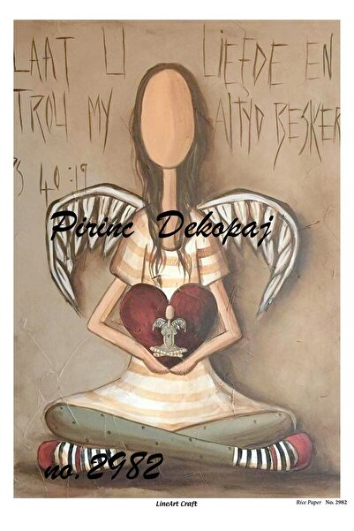 LİNEART ورق ديكوباج نحاسي - رقم: 2982، 29x42 سم