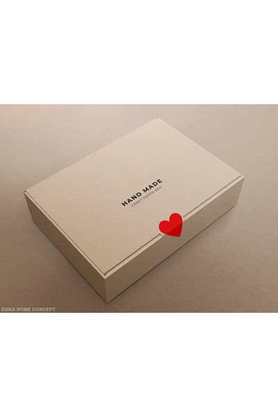 Duko Home Red Heart Sticker / Sticker