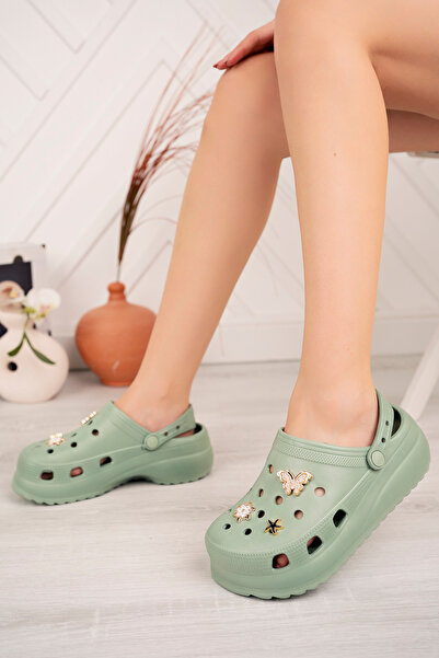 RoseVeno High Sized Hospital Cook Nurse Doctor Slippers With Massage Base