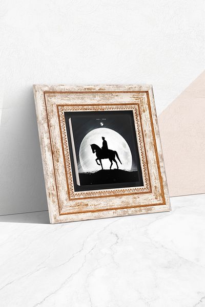 Pinecone Pictură de perete cu piatră Ataturk Decor de perete înrămat Artă de perete Tk1-267