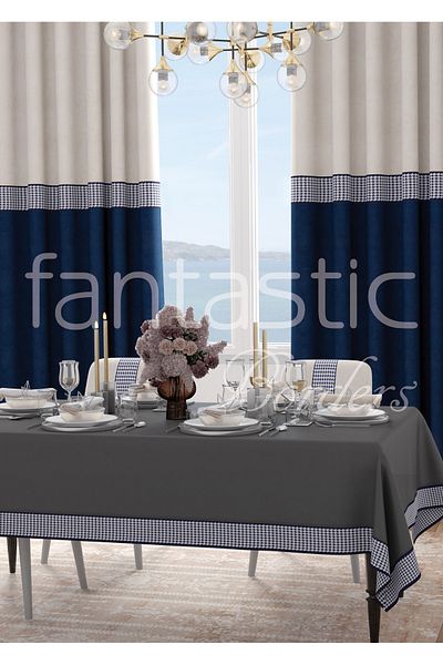 FANTASTIC BORDERS BORDURĂ PERDEA LĂTĂ ȚESUTĂ CU MOTIV PIELE DE GÂSCĂ / ACCESORII 7 CM. LĂȚime - 3,5 MT. LUNGIME