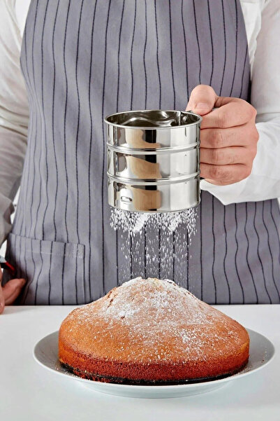 Çavdar Group Paslanmaz Çelik Pratik Un Eleği 250 Gr Mandallı Un Şeker Eleği