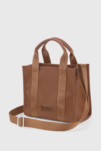 Housebags Дамска кафява водоустойчива чанта 245