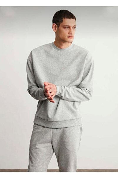 NO 601 GRIMELANJ Crew Neck Hoodless Sweat + GRIMELANJ Plain Unisex Sweatpants 3 Thread Raster