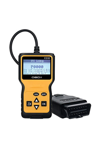 Streak Yeni V310 OBD2/EOBD Araç Teşhis Arıza Tespit Cihazı LCD Ekran