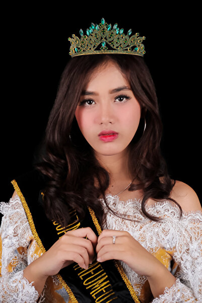 Limelia Cristal Stone Bridal Queen Crown Coroana Printesa Stralucitoare Coroa...