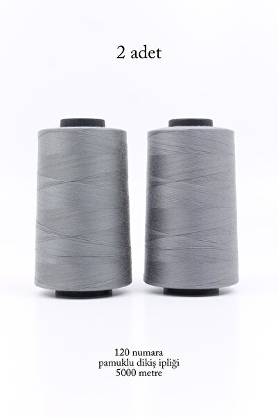 ERDAL DERİCİLİK Νούμερο 120 Κλωστή Ραπτικής Βαμβάκι συσκευασιών 5000 Μέτρα 2 ...