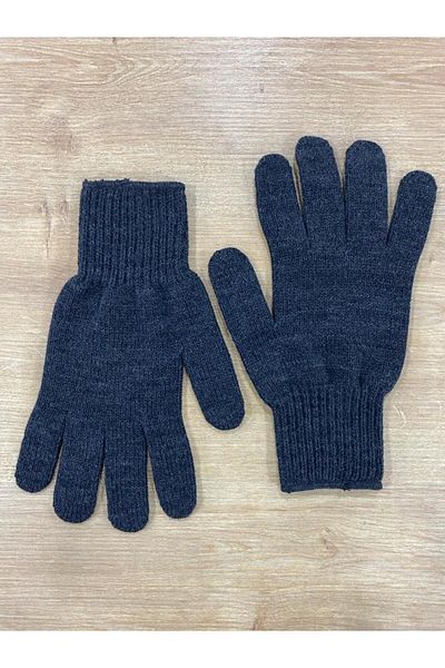 EDACAN İÇGİYİM Men's Knitted Gloves / 2 Pieces