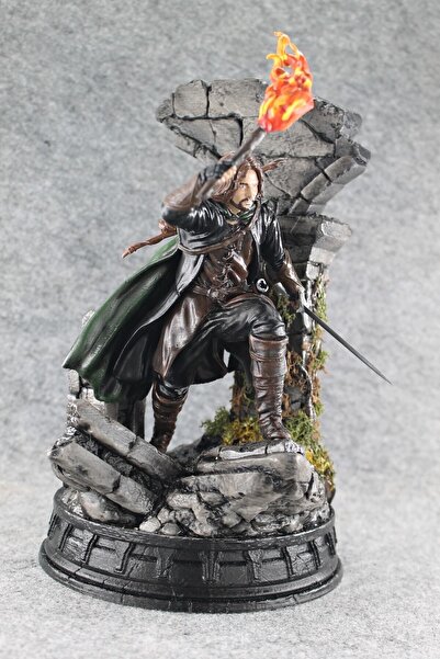 PWUL WORKS Aragorn Ölüler Yolu'nda 26 cm Boyut Yüzüklerin Efendisi Lotr Diora...