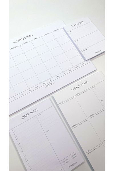 Apeirona | Limitless Art Mega Planning Set - Monthly - Weekly - Daily - To-Do List - Single Product