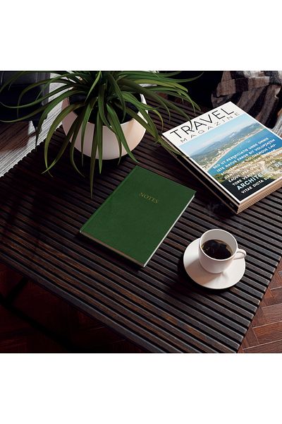 Egenis Cloth Lined Notebook with Hard Cover 80 Sheets 14x20cm -15