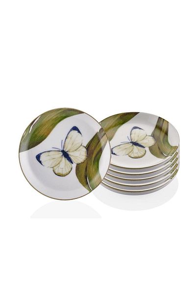 The Mia Blanche Cake Plate Set of 6 19 Cm Bln0001