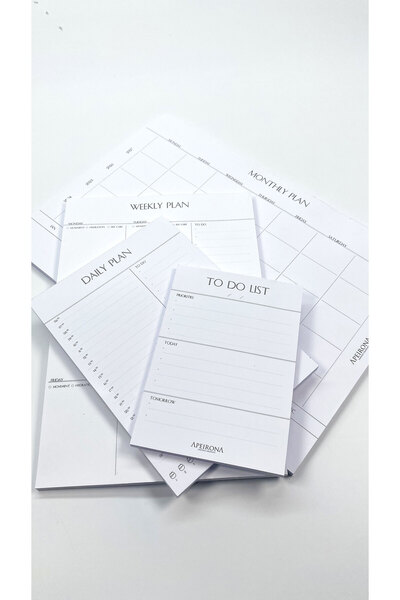 Apeirona | Limitless Art Mega Planning Set - Monthly - Weekly - Daily - To-Do List - Single Product