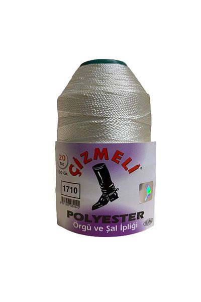 EleganTShoP Polyester Knitting and Shawl Yarn with Boots No:20 100 gr