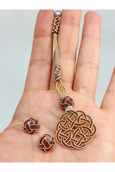 Yasamtohumu Мідна ручна робота Казаз Пюскюл & 2 Хаббелі Набір (45540)