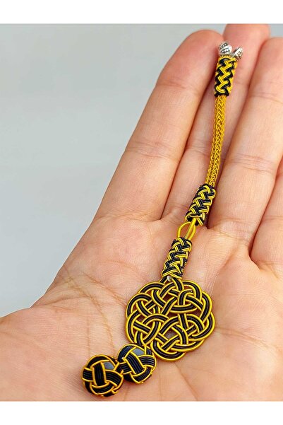 Yasamtohumu Мідні вироби ручної роботи Kazaz Püskül & 2 Habbeli Takım (45538)