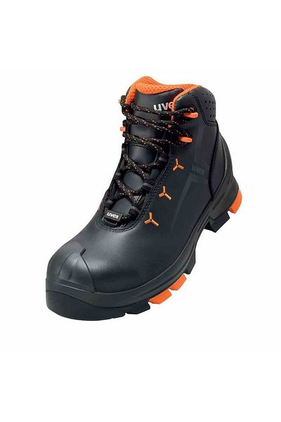uvex Safety Uvex 6503.1 S3 Leather Work Boots Src 2 Lace Up Toe and Intermediate Sole Protected
