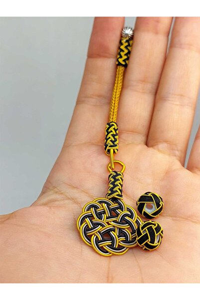 Yasamtohumu Мідні вироби ручної роботи Kazaz Püskül & 2 Habbeli Takım (45542)