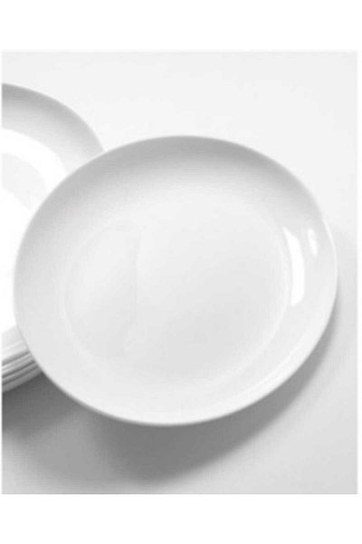 Luminarc 6-Piece 25 Cm Diwali Serving Plate White