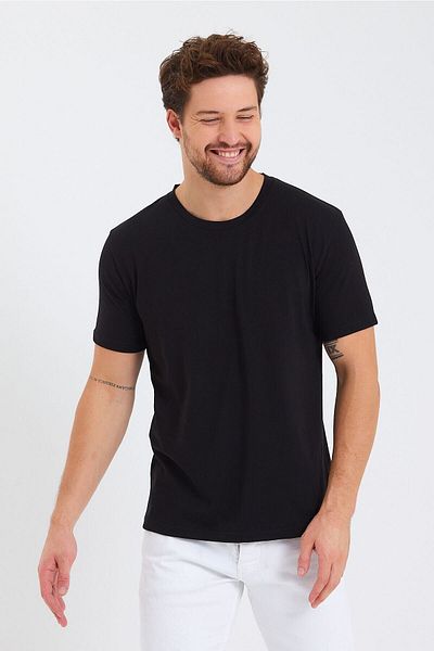 BABBOSS Tricou de bază cu gâtul rotund (bumbac)