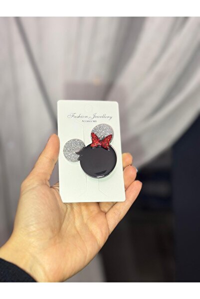 schkırt MİNY Desen Simli/Glitterli Parlak Epoksi Çocuk/Genç Pens Toka Hediyel...