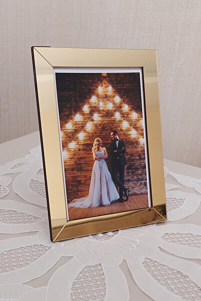 Verda Çerçeve Masa Üstü ve Duvara Asılabilir Fotoğraf Çerçevesi! HKM Ticaret 10x15 cm Çerçeve