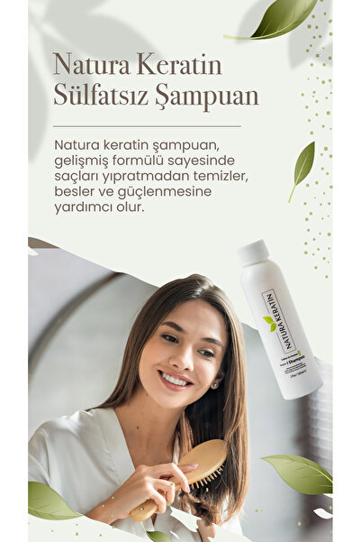 Natura Keratin Sülfatsız Şampuan 400 Ml