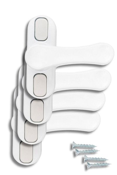 Pandogo Window Safety Lock Baby and Child Safety Designed Pimapen Window Lock 4 Pieces