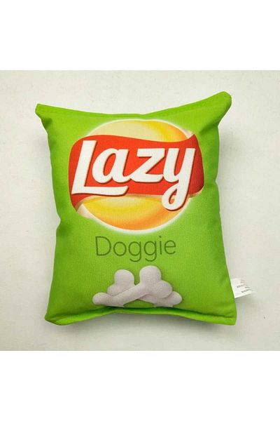 TİNEKE Crisps Resistant Squeaky and Kit Grassy Cat Toy Lazy 1 Piece