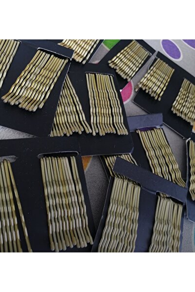 TONTİŞLER BEBEK VE ÇOCUK GİYİM مشبك سلكي لون أصفر منتج عالي الجودة 20 قطعة دبوس شعر بناتي