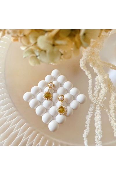 ceysethome Bubble Model Takı Tabağı / Sunumluk Mum Altı Tabak / Bardak Altı T...