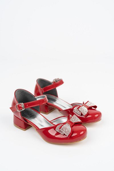 Ramer Girls' Ballerinas with Stones and Ribbons