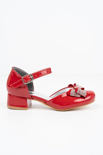 Ramer Girls' Ballerinas with Stones and Ribbons