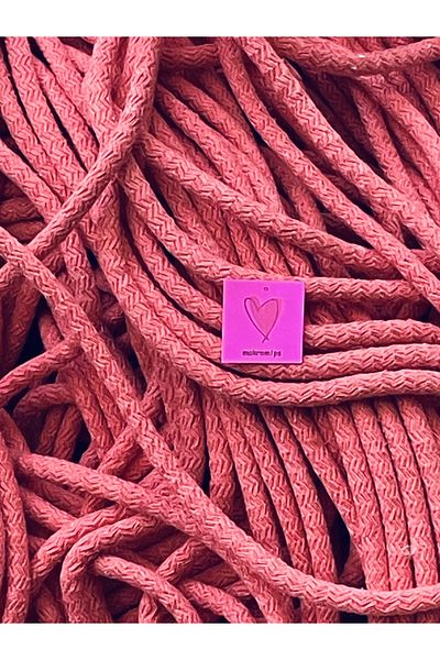 Makromİps MACROME ROPE (10 meters) COTTON WOVEN CORD COLON TRESS HOBBY BASKET SUPLA BAG ROPE