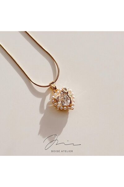 Boise Atelier Blosso Steel Necklace