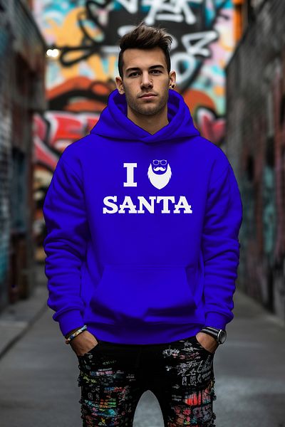 ADABEBEK Φούτερ I'M Santa Style Relaxed Cut Oversize
