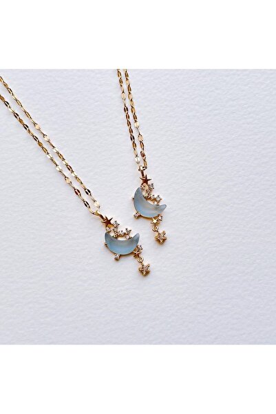 Boise Atelier Shinemoon Steel Necklace