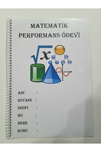 animeandyourworld matematik Performans Ödev Dosyası 20 Sayfa Proje Ödevinizi Içine Yazacağınız Hazır Dosya