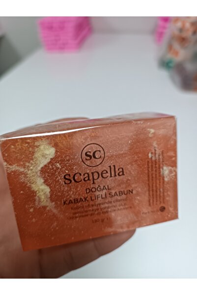 scapella KABAK LİFLİ KÜKÜRT SABUNU 2 ADET