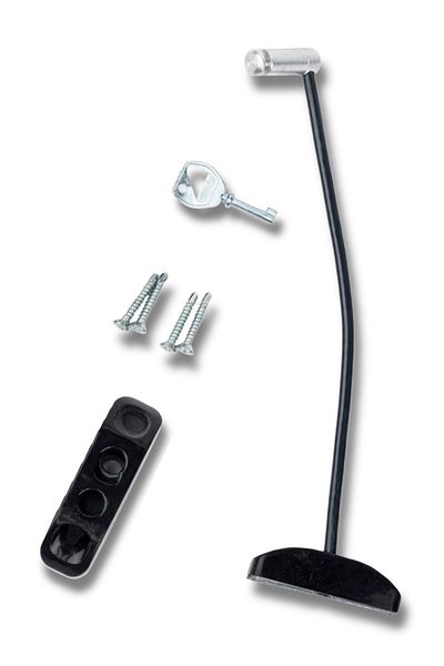 Pandogo Black Premium Window Lock for Child Safety Easy Installation Long Lasting 1 Piece