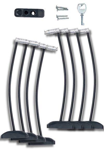 Pandogo Premium Window Lock for Child Safety Easy Installation Long Lasting 8 Pieces