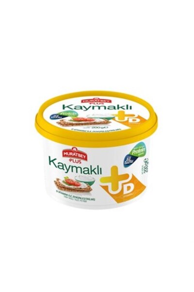 Muratbey ( 1 ADET ) Muratbey Kaymaklı Peynir D-Vitaminli 200 gr