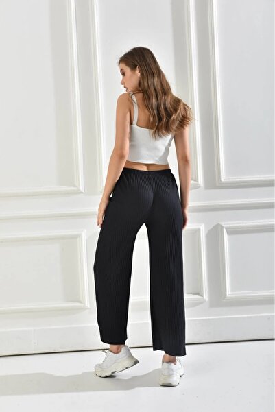 Melff Kadın Ribana Kumaş Fitilli Pantolon