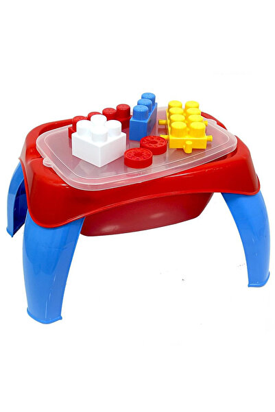 Dolu Aktivite Oyun Masası 30 Parça Mega Blok
