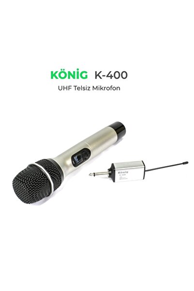 König K-400 UHF DIGITAL TELSİZ MİKROFON