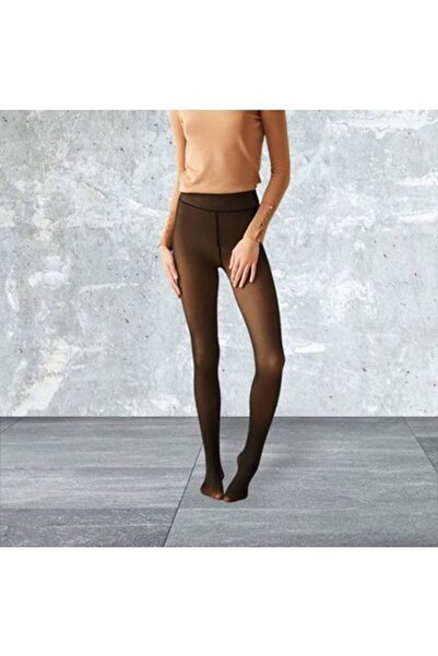 FK Дамски термо чорапогащи с подплата от флийс за зимата S/M FK