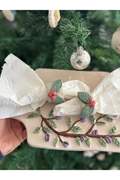 Aksamsefasiart Kokinalı Peçetelik Ikili Set